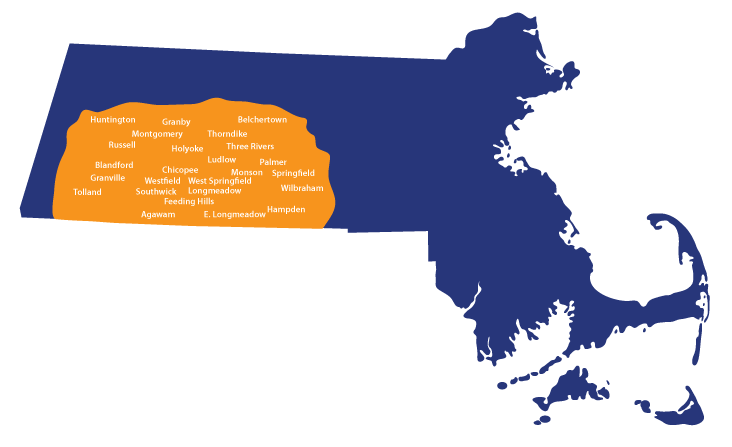 Auth Fuels Western MA Service Area Map